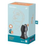 Анальна смарт-вібропробка із перлинним масажем Satisfyer Rotator Plug 2+ Black
