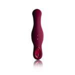 Універсальний sit-on-top вібратор Rocks Off Ruby Glow Blush, пульт ДК