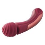 Вібратор мікрофон Dream Toys Dinky Curved Wand Jacky O бордовий