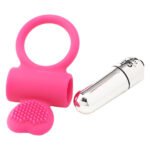 Ерекційне кільце з вібрацією Dream Toys FLIRTS COCKRING PINK