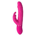 Подвійний вібратор кролик Dream Toys VIBES OF LOVE COCKY RABBIT MAGENTA