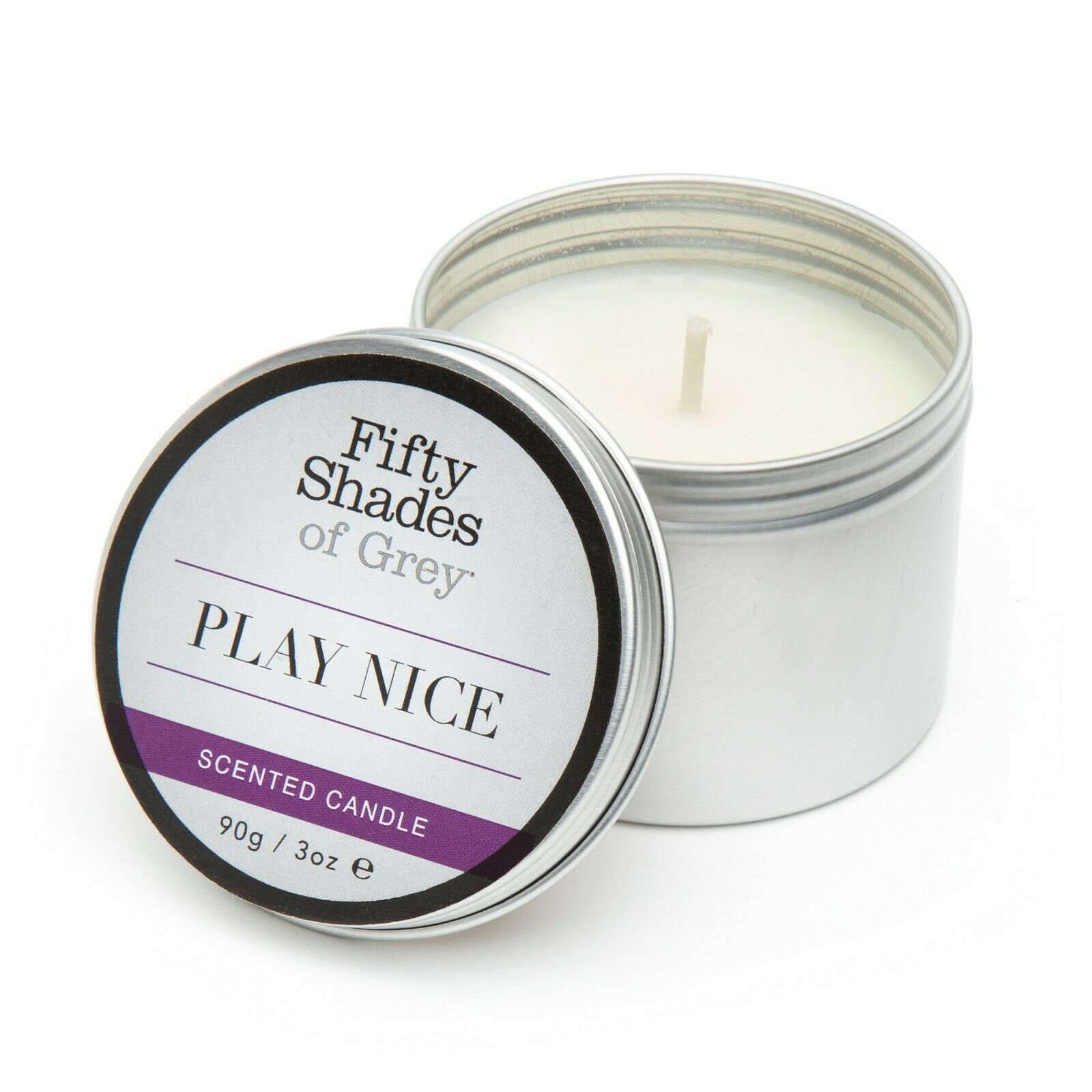 Ароматична свічка Fifty Shades of Gray Nice Vanilla Candle з ароматом ванілі, 90 г Ароматична свічка Fifty Shades of Gray Nice Vanilla Candle з ароматом ванілі, 90 г