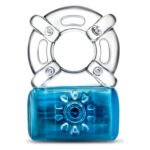 Ерекційне віброкільце PLAY WITH ME ONE NIGHT STAND VIBRATING C-RING BLUE