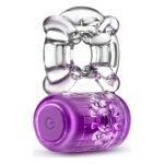 Ерекційне віброкільце PLAY WITH ME ONE NIGHT STAND VIBRATING C-RING PURPLE