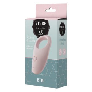 Кільце ерекційне з вібрацією Dream Toys Vivre Cockring Bibi рожеве