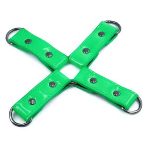 Хрестоподібна система фіксації NS Novelties ELECTRA HOG TIE GREEN