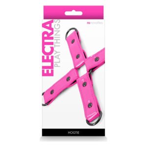 Хрестоподібна система фіксації NS Novelties Electra Hog Tie, рожевий