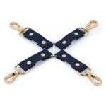 Хрестоподібний фіксатор NS Novelties BONDAGE COUTURE HOG TIE BLUE