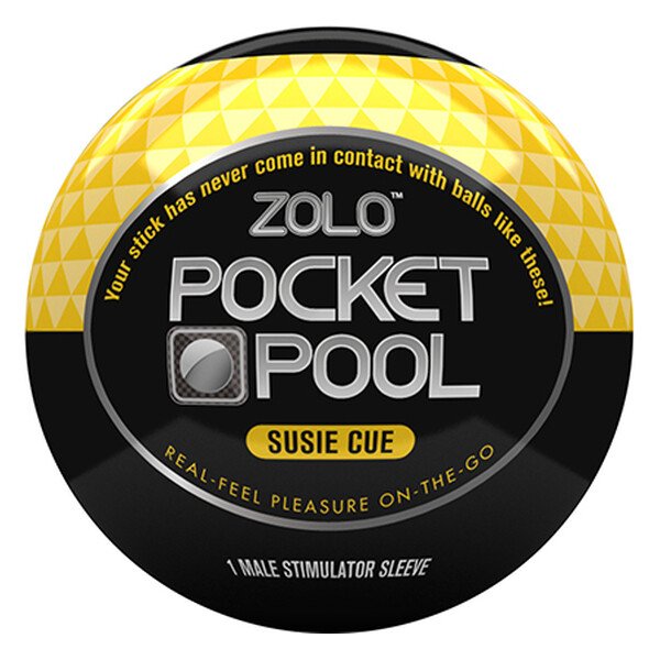 Мастурбатор ZOLO POCKET POOL SUSIE CUE Мастурбатор ZOLO POCKET POOL SUSIE CUE