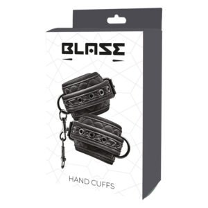 Наручники без ланцюжка стьобані Dream Toys Blaze Handcuff чорні
