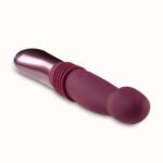 Пульсатор для точки G Blush Temptasia – Trixie Thrusting Dildo – Wine Red, 3 швидкості