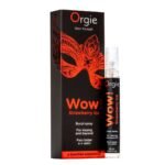 Спрей для орального сексу Orgie "WOW" Strawberry Ice з ментолом та смаком полуниці, 10 мл