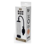 Вакуумна помпа для пеніса Dream Toys Ramrod з ерекційним кільцем та реалістичною насадкою