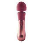 Вібратор мікрофон Dream Toys Dinky Curved Wand Jacky O бордовий