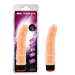Реалістичний вібратор Chisa Real Touch XXX 7.2 на батарейках, тілесний