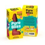 Мило у формі пеніса Pure Bliss MINI Red, крафтове мило-член, натуральне