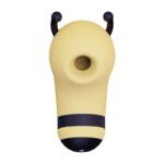 Вакуумний стимулятор із мікрострумами KISSTOY Beebe Yellow, на палець