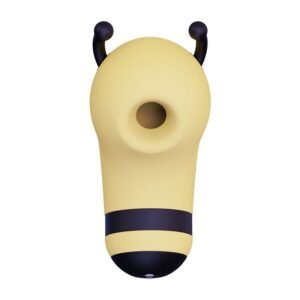 Вакуумний стимулятор із мікрострумами KISSTOY Beebe Yellow, на палець