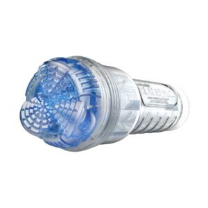 Мастурбатор у колбі з  імітацією орального сексу Fleshlight Turbo Core Blue Ice, блакитний
