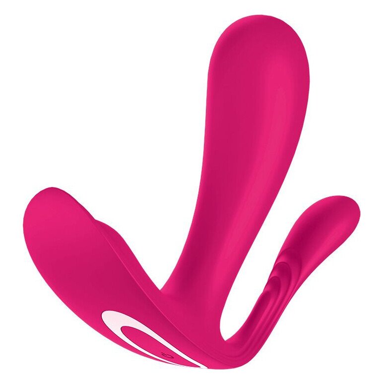 Подвійний смарт-вібратор у трусики Satisfyer Top Secret+ Pink Подвійний смарт-вібратор у трусики Satisfyer Top Secret+ Pink