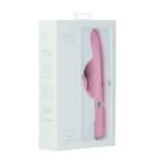 Розкішний кролик з ротацією та вібрацією Pillow Talk Lively Pink, кристал Сваровскі