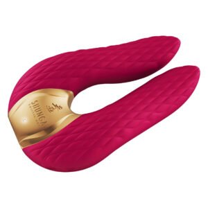 Вібратор для клітора Shunga Aiko Raspberry, гнучкі кінчики