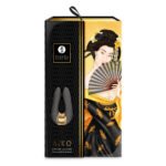 Вібратор для клітора Shunga Aiko Black, гнучкі кінчики