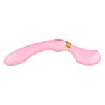 Вібромасажер Shunga Zoa Light Pink, двосторонній
