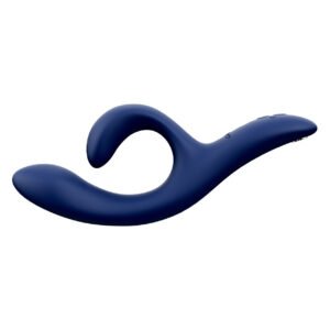 Смарт вібратор-кролик We-Vibe Nova Midnight Blue, ергономічний, регульований кут нахилу стовбура