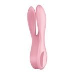 Кліторальний вібратор Satisfyer Threesome 1 Pink з трьома гнучкими пальчиками