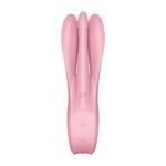 Кліторальний вібратор Satisfyer Threesome 1 Pink з трьома гнучкими пальчиками