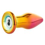 Анальна пробка із вібрацією скляна Dream Toys GLAMOUR GLASS PLUG