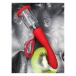 Подвійний вібратор з 2 вакуумними насадками Dream Toys RED REVOLUTION GEORGIA
