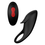 Ерекційне віброкільце з пультом управління RINGS OF LOVE REMOTE COCKRING BLACK