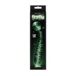 Фалоімітатор скляний NS Novelties, що світиться FIREFLY GLASS G SPOT GLOW WAND CLEAR
