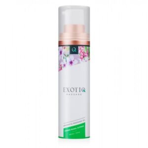Масажна олія Exotiq Massage Oil Basil Citrus з ароматом Базиліка та Цитрусів, 100 мл