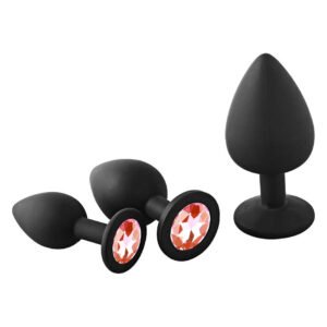 Набір анальних пробок Dream Toys Fantasstic Red Stone