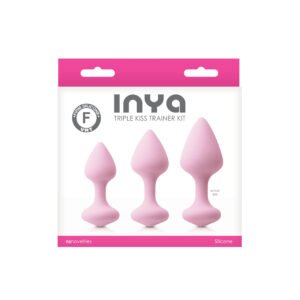 Набір анальних пробок NS Novelties INYA TRIPLE KISS TRAINER KIT PINK