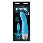 Набір Вібратор та Анальна пробка FIREFLY COMBO KIT BLUE