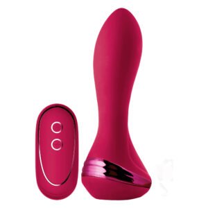 Надувний анальний затор із вібрацією Dream Toys SPARKLING INFLATABLE ISABELLA
