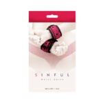 Наручники NS Novelties SINFUL PINK WRIST CUFFS