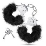 Наручники з хутром Blush Temptasia - Plush Fur Cuffs - Black