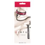 Нашийник з повідцем NS Novelties Sinful Collar and Leash