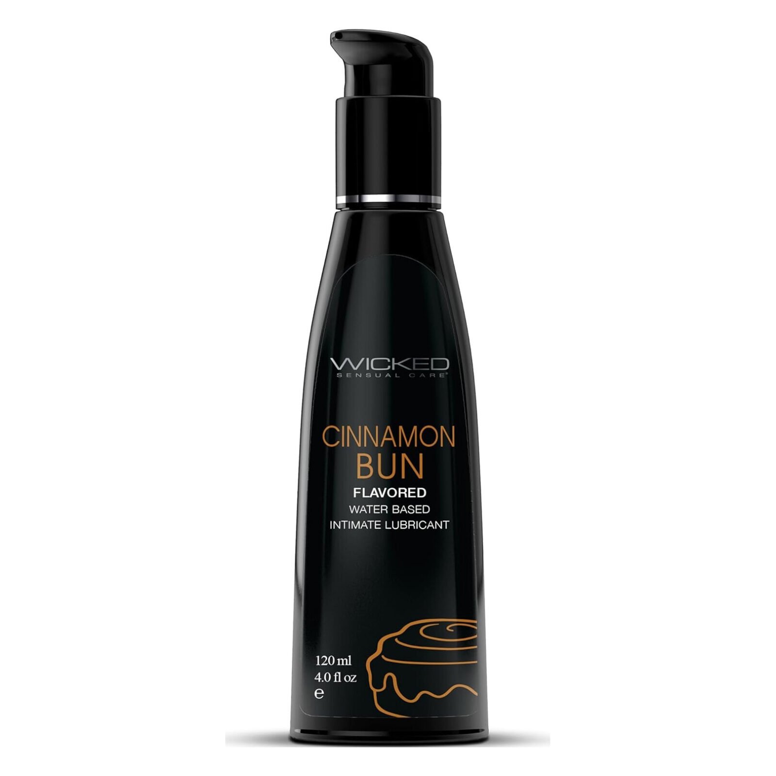 Їстівний лубрикант Wicked Aqua Cinnamon Bun зі смаком булочки з корицею, 120 мл Їстівний лубрикант Wicked Aqua Cinnamon Bun зі смаком булочки з корицею, 120 мл