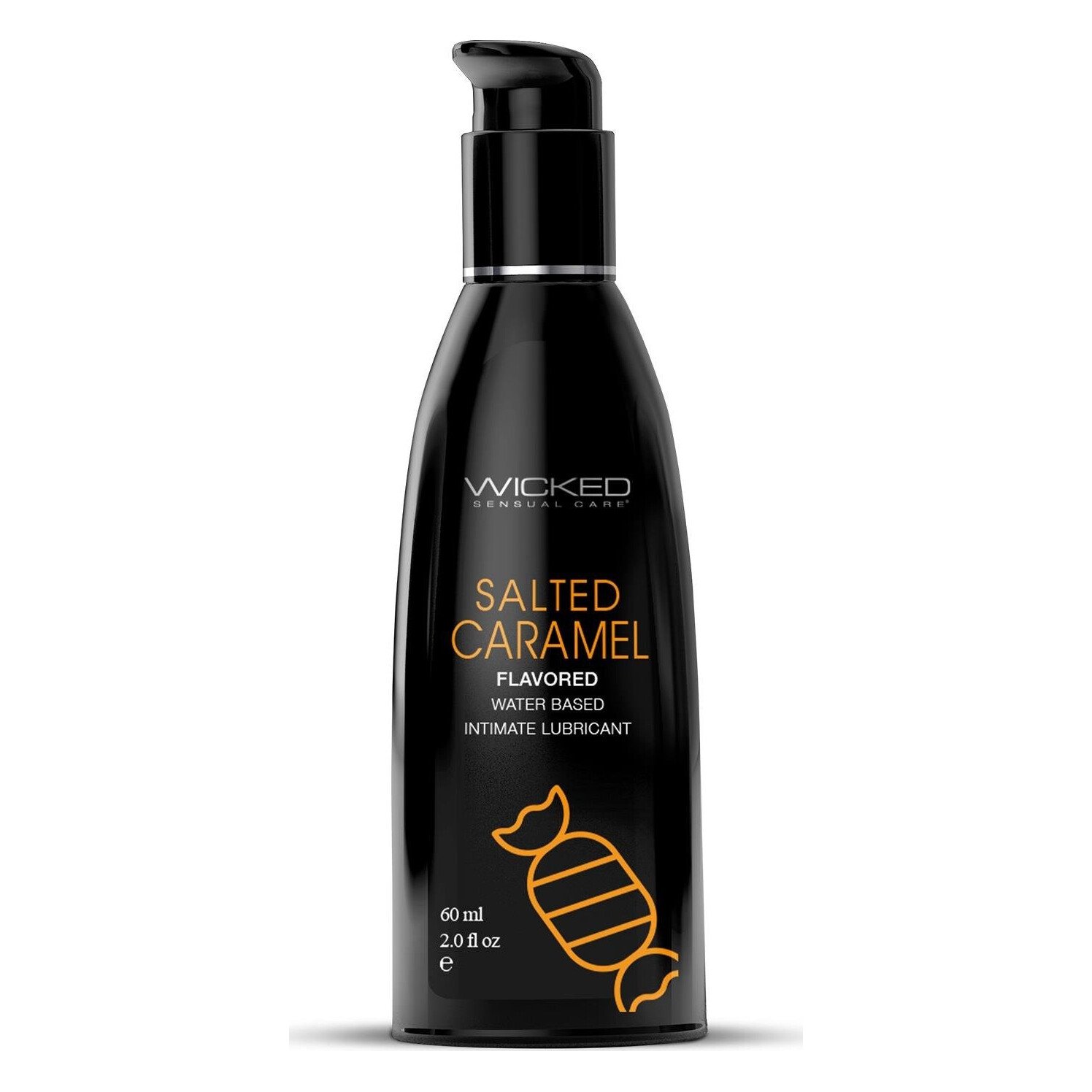 Їстівний лубрикант Wicked Aqua Salted Caramel зі смаком солоної карамелі, 60 мл Їстівний лубрикант Wicked Aqua Salted Caramel зі смаком солоної карамелі, 60 мл