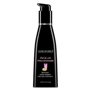 Їстівний лубрикант Wicked Aqua Pink Lemonade зі смаком лимонаду, 120 мл