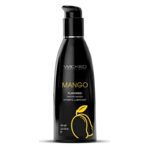 Їстівний лубрикант зі смаком Манго WICKED MANGO на водній основі, 60 мл