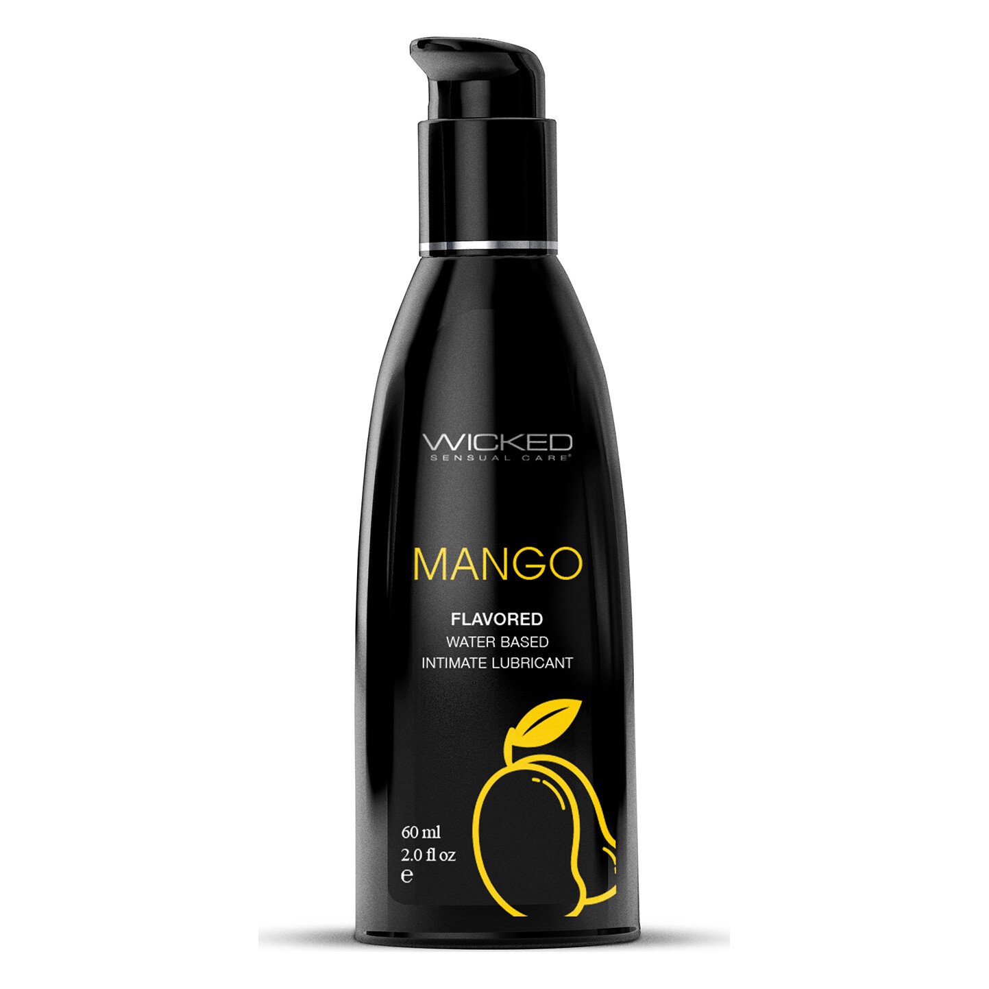 Їстівний лубрикант зі смаком Манго WICKED MANGO на водній основі, 60 мл Їстівний лубрикант зі смаком Манго WICKED MANGO на водній основі, 60 мл