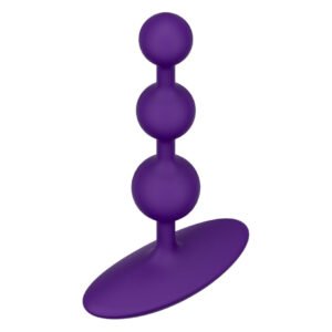 Анальне намисто Romp Amp Dark Purple, силікон, макс. діаметр 2,6 см