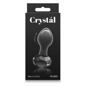 Скляна пробка NS Novelties CRYSTAL GEM BLACK